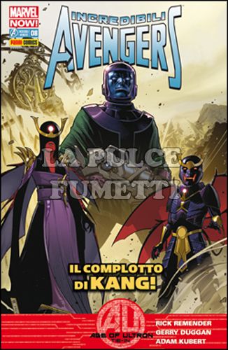 INCREDIBILI AVENGERS #     8 - MARVEL NOW! - AGE OF ULTRON